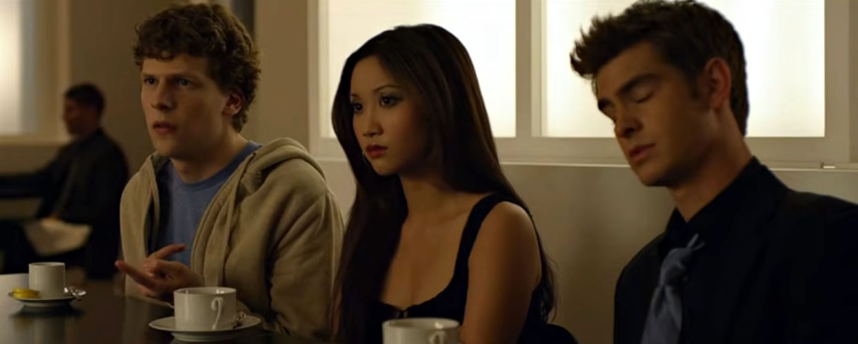 Screenshot du fim the social network facebook