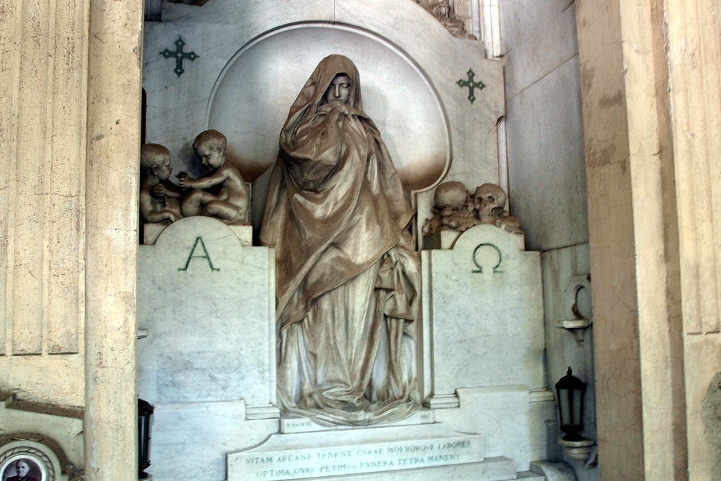 Statue - cimetières de Gênes