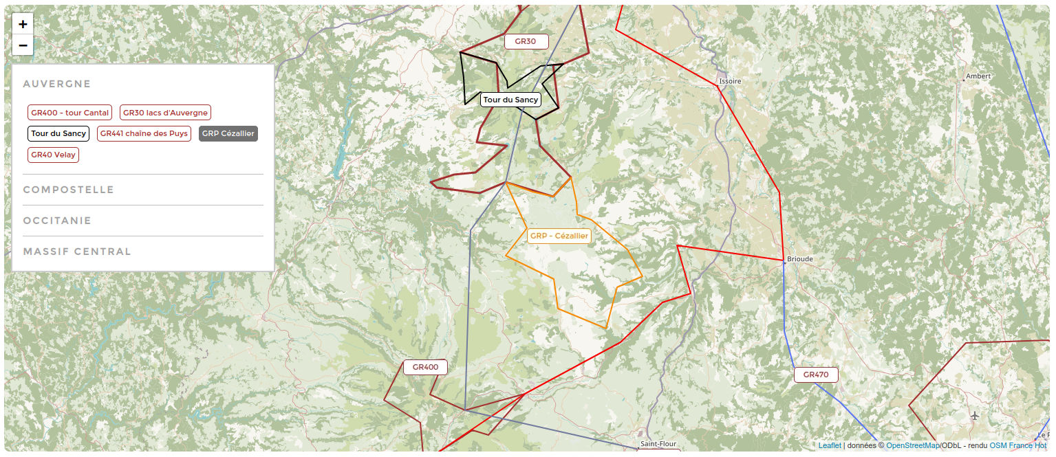 Carte openstreetmap avec leaflet et interactivité