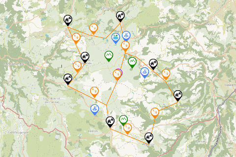 CMS avec système de cartographie interactive